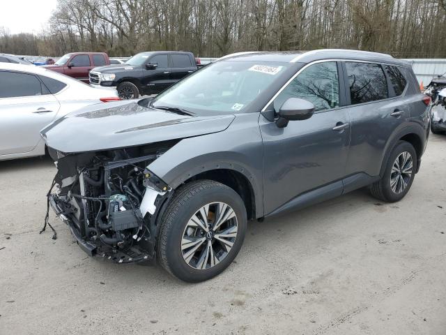 5N1BT3BB0NC670505 - 2022 NISSAN ROGUE SV GRAY photo 1