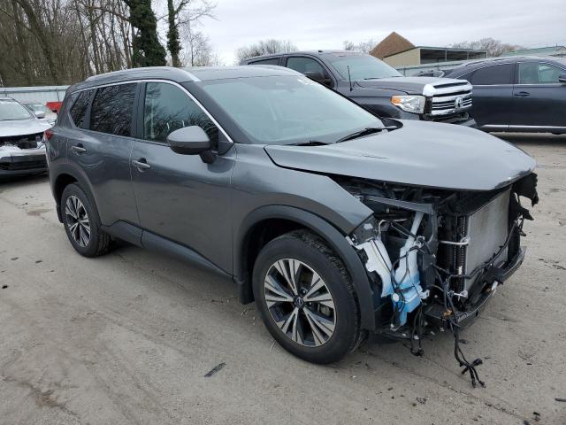 5N1BT3BB0NC670505 - 2022 NISSAN ROGUE SV GRAY photo 4