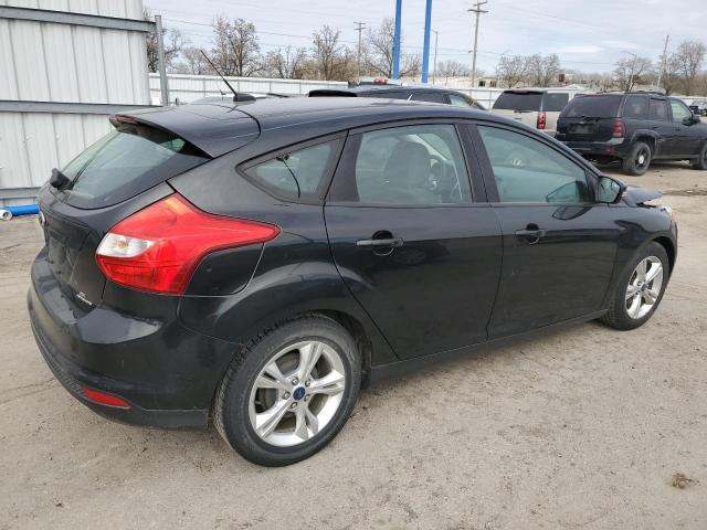 1FADP3K25EL265134 - 2014 FORD FOCUS SE BLACK photo 3