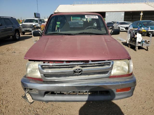 4TANL42N6XZ456759 - 1999 TOYOTA TACOMA BURGUNDY photo 5