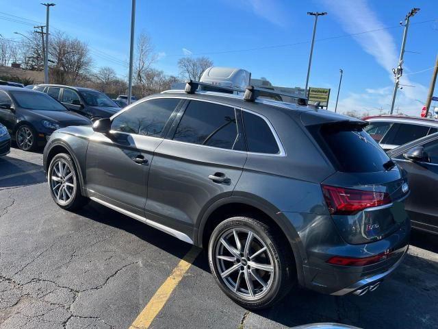 WA1C4AFY7M2103652 - 2021 AUDI SQ5 PRESTIGE GRAY photo 3