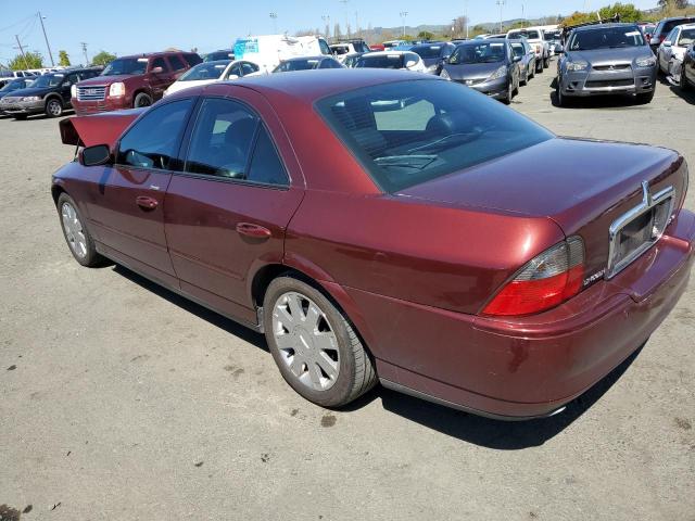 1LNHM87A04Y662586 - 2004 LINCOLN LS Bordo foto 2