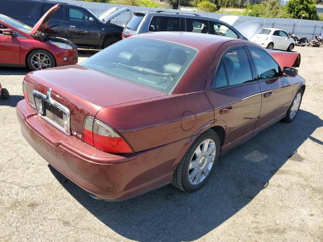 1LNHM87A04Y662586 - 2004 LINCOLN LS Bordo foto 3