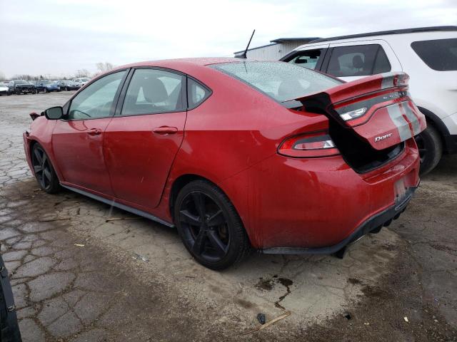 1C3CDFBB0GD700952 - 2016 DODGE DART SXT RED photo 2