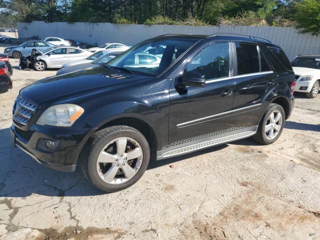 4JGBB8GB6BA676731 - 2011 MERCEDES-BENZ ML 350 4MATIC BLACK photo 1