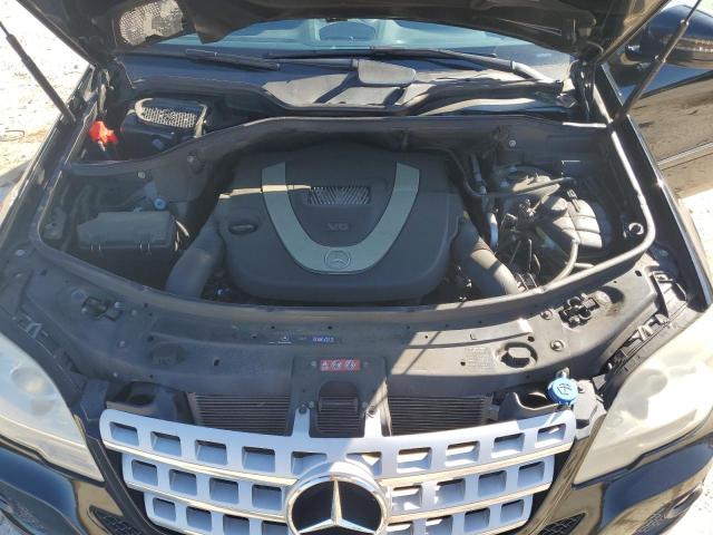 4JGBB8GB6BA676731 - 2011 MERCEDES-BENZ ML 350 4MATIC BLACK photo 12