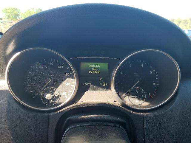 4JGBB8GB6BA676731 - 2011 MERCEDES-BENZ ML 350 4MATIC BLACK photo 9