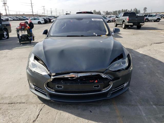 5YJSA1CP9CFP03039 - 2012 TESLA MODEL S GRAY photo 5