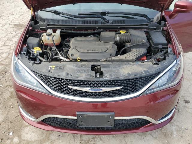 2C4RC1FG0KR587978 - 2019 CHRYSLER PACIFICA TOURING PLUS Tünd qırmızı foto 12
