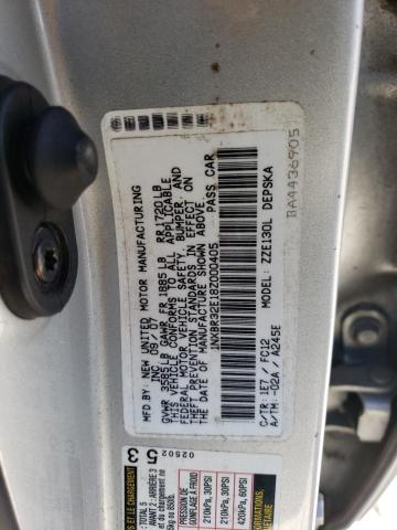 1NXBR32E18Z000405 - 2008 TOYOTA COROLLA CE SILVER photo 12