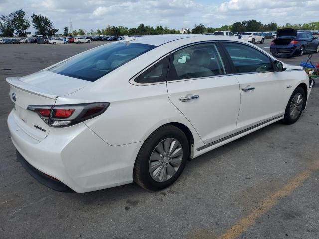 KMHE24L1XGA016041 - 2016 HYUNDAI SONATA HYBRID WHITE photo 3