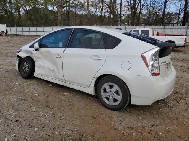 JTDKN3DU3B5353315 - 2011 TOYOTA PRIUS WHITE photo 2