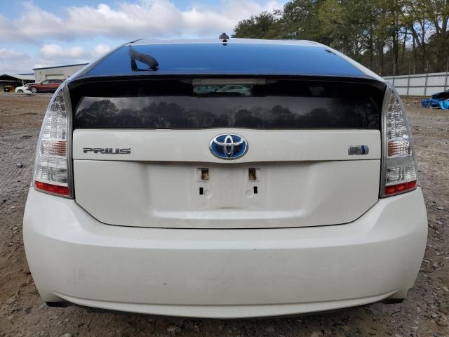 JTDKN3DU3B5353315 - 2011 TOYOTA PRIUS WHITE photo 6