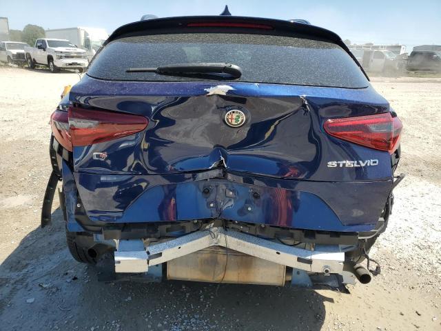 ZASFAKNN9J7B98729 - 2018 ALFA ROMEO STELVIO TI SPORT BLUE photo 6