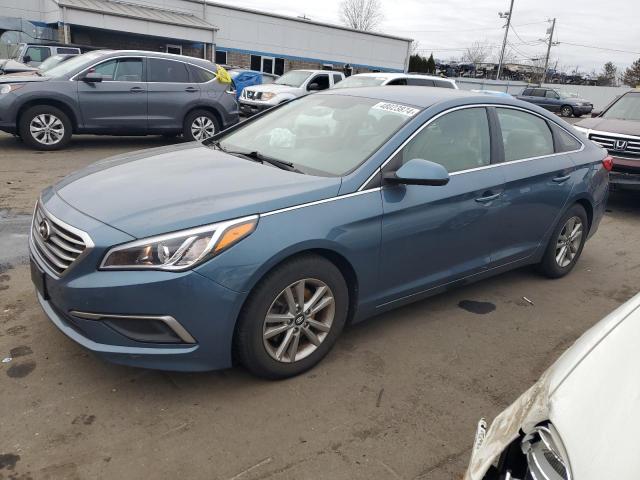 5NPE24AF1GH353435 - 2016 HYUNDAI SONATA SE BLUE photo 1