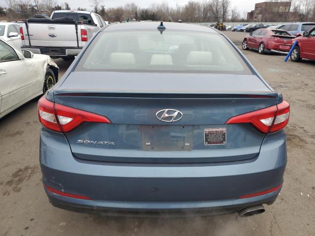 5NPE24AF1GH353435 - 2016 HYUNDAI SONATA SE BLUE photo 6