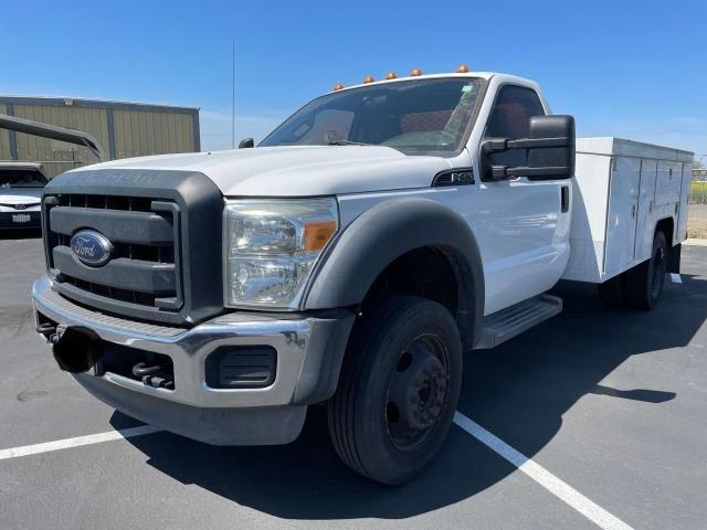 1FDUF4GY3DEB00391 - 2013 FORD F450 SUPER DUTY WHITE photo 2