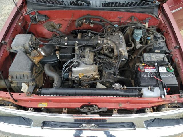 4TAWM72N2VZ247471 - 1997 TOYOTA TACOMA XTRACAB RED photo 11