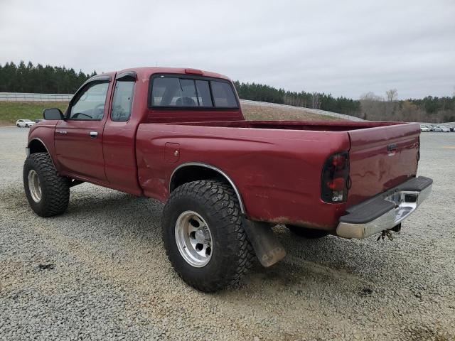 4TAWM72N2VZ247471 - 1997 TOYOTA TACOMA XTRACAB RED photo 2