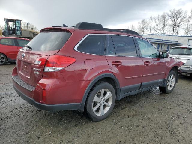 4S4BRBLC2E3265620 - 2014 SUBARU OUTBACK 2.5I LIMITED MAROON photo 3