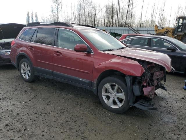 4S4BRBLC2E3265620 - 2014 SUBARU OUTBACK 2.5I LIMITED MAROON photo 4