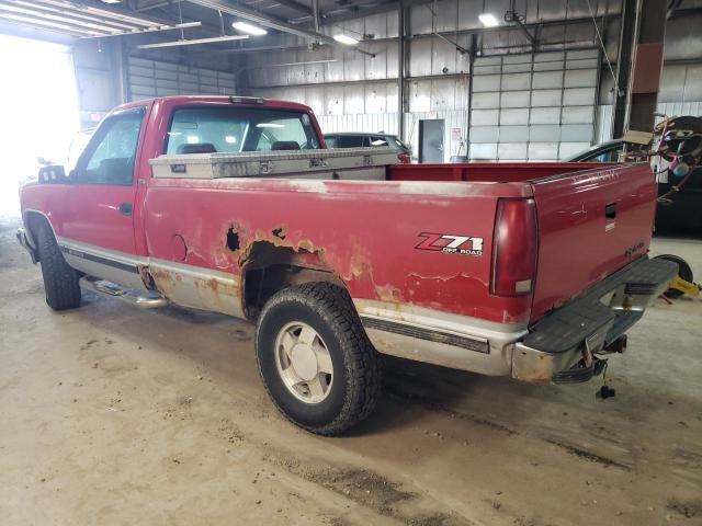 1GCFK24K2RZ235892 - 1994 CHEVROLET K2500 K2500 RED photo 2