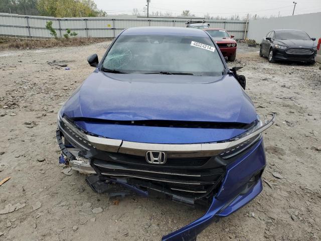 1HGCV1F3XMA024068 - 2021 HONDA ACCORD SPORT BLUE photo 5