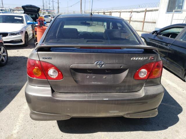 1NXBR32E43Z169911 - 2003 TOYOTA COROLLA CE GRAY photo 6