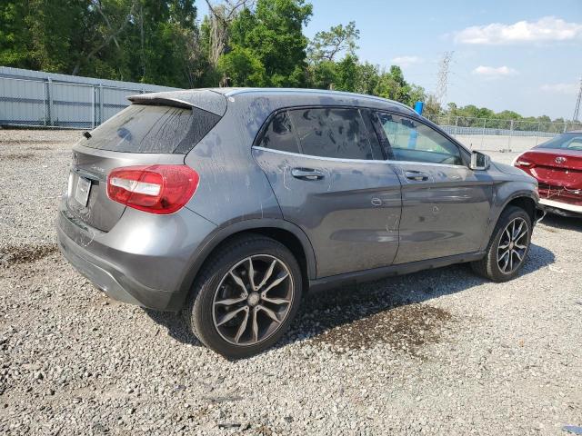 WDCTG4GB7FJ085360 - 2015 MERCEDES-BENZ GLA 250 4MATIC GRAY photo 3