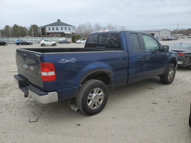 1FTPX14548FB22987 - 2008 FORD F-150 BLUE photo 3