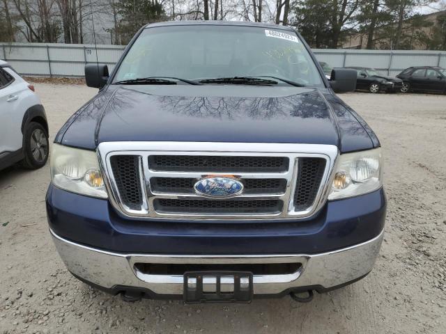 1FTPX14548FB22987 - 2008 FORD F-150 BLUE photo 5