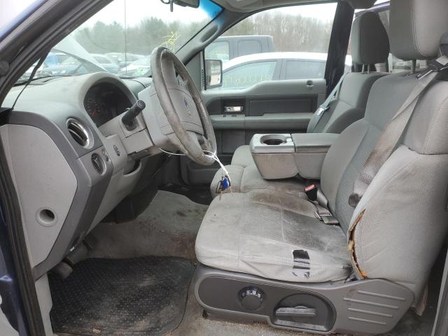 1FTPX14548FB22987 - 2008 FORD F-150 BLUE photo 7