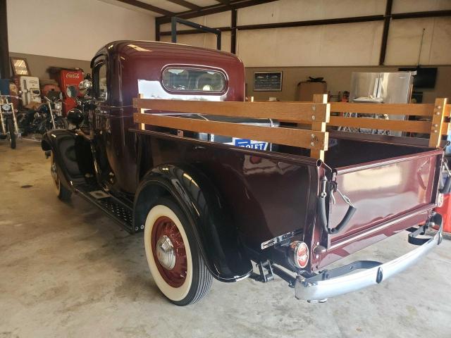 K6389338 - 1936 FORD PICKUP BURGUNDY photo 3