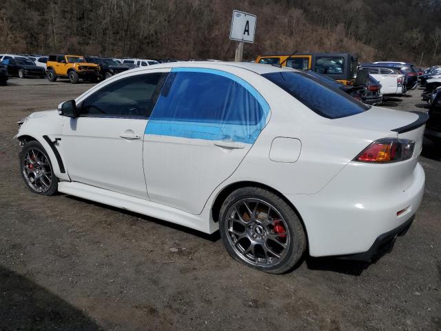 JA32W5FV9FU008654 - 2015 MITSUBISHI LANCER EVOLUTION MR WHITE photo 2