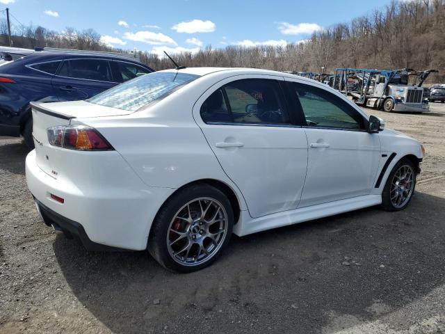 JA32W5FV9FU008654 - 2015 MITSUBISHI LANCER EVOLUTION MR WHITE photo 3