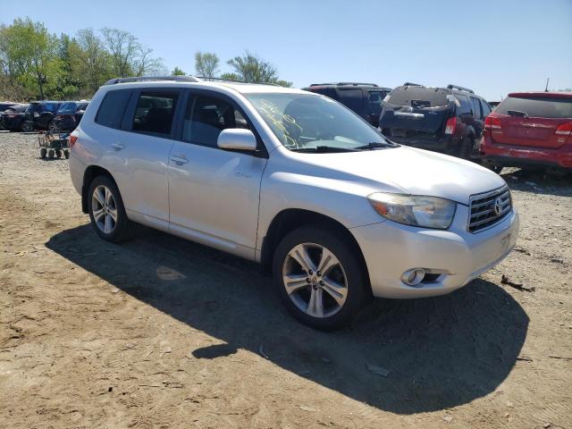 JTEES43A992143389 - 2009 TOYOTA HIGHLANDER SPORT SILVER photo 4