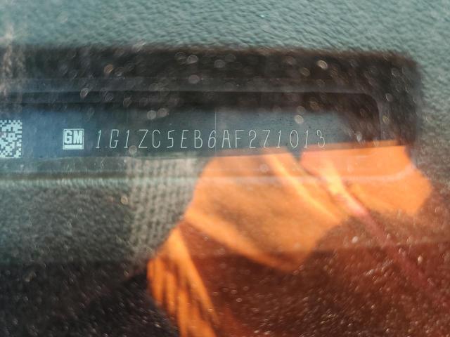 1G1ZC5EB6AF271013 - 2010 CHEVROLET MALIBU 1LT 棕色 照片 12