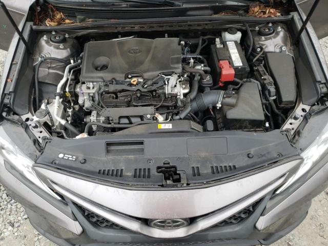 4T1B11HKXKU725940 - 2019 TOYOTA CAMRY L GRAY photo 11