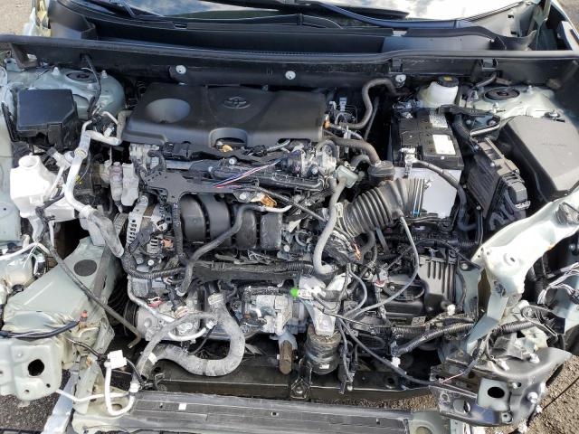 2T3P1RFV8NW309236 - 2022 TOYOTA RAV4 XLE GRAY photo 11