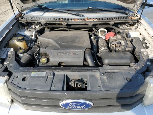 2FMHK6DT9BBD04283 - 2011 FORD FLEX LIMITED SILVER photo 12