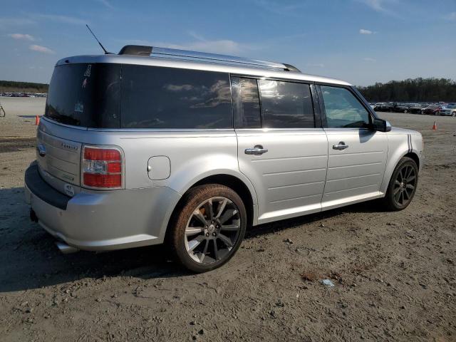 2FMHK6DT9BBD04283 - 2011 FORD FLEX LIMITED SILVER photo 3