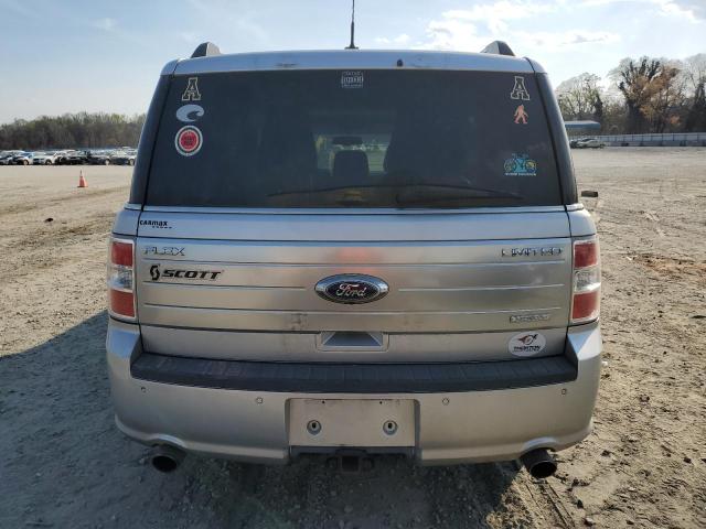 2FMHK6DT9BBD04283 - 2011 FORD FLEX LIMITED SILVER photo 6