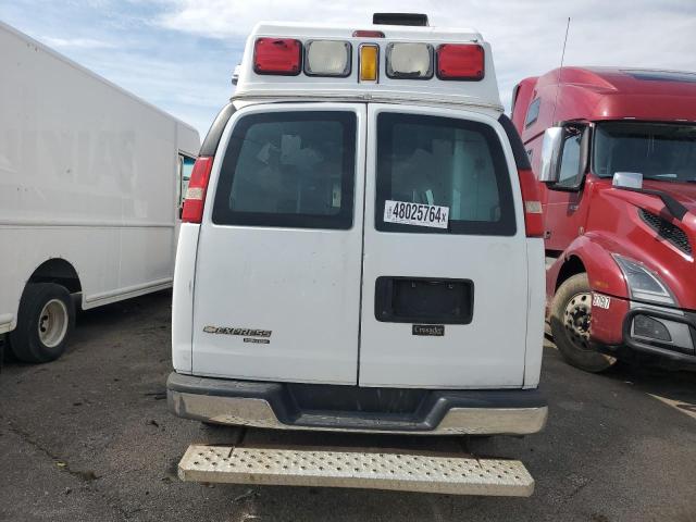 1GBZGUCL4D1158877 - 2013 CHEVROLET EXPRESS G3 WHITE photo 6