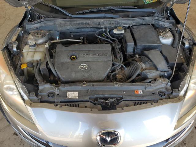 JM1BL1U69B1447444 - 2011 MAZDA 3 S SILVER photo 11