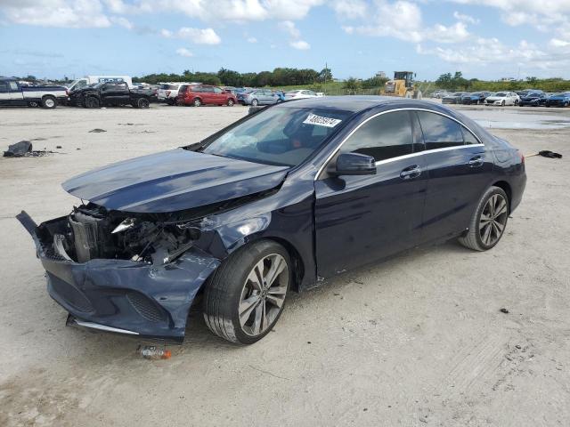 WDDSJ4EB7KN749607 - 2019 MERCEDES-BENZ CLA 250 BLUE photo 1