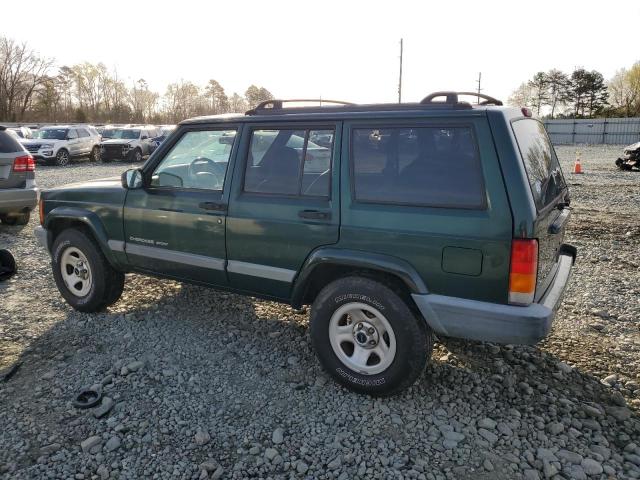 1J4FT48S71L545203 - 2001 JEEP CHEROKEE SPORT GREEN photo 2