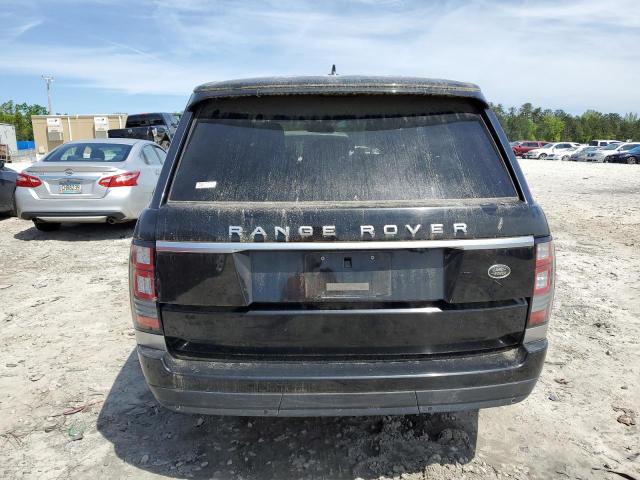 SALGR2KFXGA267449 - 2016 LAND ROVER RANGE ROVE BLACK photo 6