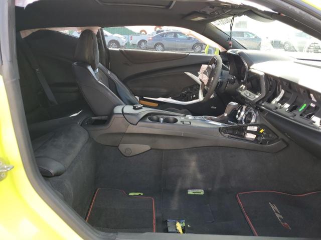 1G1FK1R61K0149319 - 2019 CHEVROLET CAMARO ZL1 YELLOW photo 10