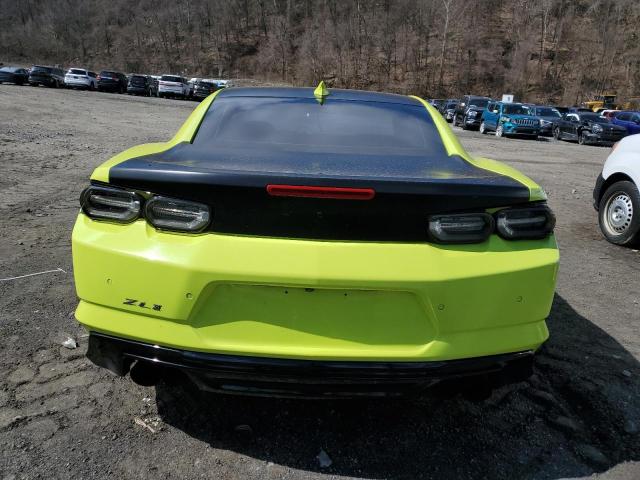 1G1FK1R61K0149319 - 2019 CHEVROLET CAMARO ZL1 YELLOW photo 6