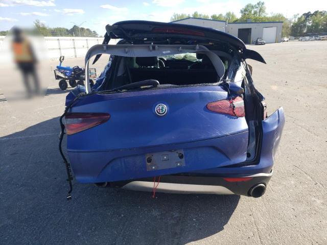 ZASFAKPN9J7B64741 - 2018 ALFA ROMEO STELVIO SPORT Blau Foto 6